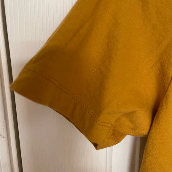 Disney MICKEY and MINNIE MOUSE T-Shirt Gold Cotton Shirt Sleeve Sz Large - Picture 3 of 7